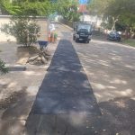 After Image of Asphalt Road Repairs for Makka Constructions in Darling Point, NSW