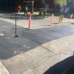 After Image of Asphalt Road Repairs for Makka Constructions in Darling Point, NSW