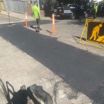 After Image of Asphalt Road Repairs for Makka Constructions in Darling Point, NSW