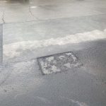 During Image of Cut and Replace Asphalt Patch Repair at Merlo Australia in Girraween, NSW