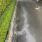 Before Image of Asphalt Trench Repair for Devote Real Estate in Killara, New South Wales