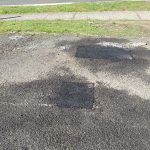 Completed Asphalt Cut and Replace Patch Repair for Techno Automotives in Rydalmere, New South Wales