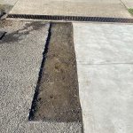 Before Image of Asphalt Cut and Replace Patch Repair for Techno Automotives in Rydalmere, New South Wales