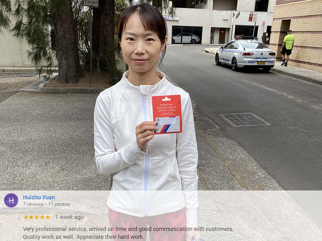October 2024 $100 Ampol Cash Card Give Away Winner Tingting Yang