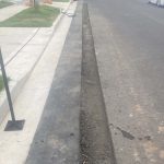 Before Image of Asphalt Trench Repair / Concrete Edge Repair for Beneford Constructions in Ermington, New South Wales