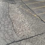 Before Image of Asphalt Patch Repair for Pittwater House in Collaroy, New South Wales