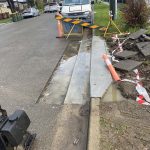 Before Image of Asphalt Trench Repair / Concrete Edge Repair for Erskine Park Concreting in South Granville, New South Wales