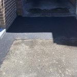 Completed cut & replace asphalt patch repair at a private residence in Padstow, New South Wales