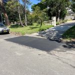 Completed Asphalt Road Shoulder Repair for a private customer in Pymble, New South Wales