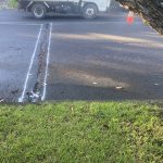 Before image of an Asphalt Road Cut & Replace Repair for Hunters Hill Council in Hunters Hill, New South Wales