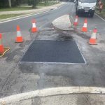 Completed Asphalt Road Patch Repair for Hunters Hill Council in Hunters Hill, New South Wales