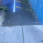 Before image of an Asphalt Patch Repair for Maroubra Seals Club in Maroubra, New South Wales