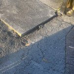 Before image of an Asphalt Patch Repair for Evolve FM in Oyster Bay, New South Wales