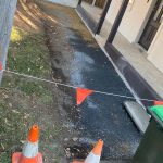 Before image of an Asphalt Patch Repair for ATN Constructions in Balmain, New South Wales